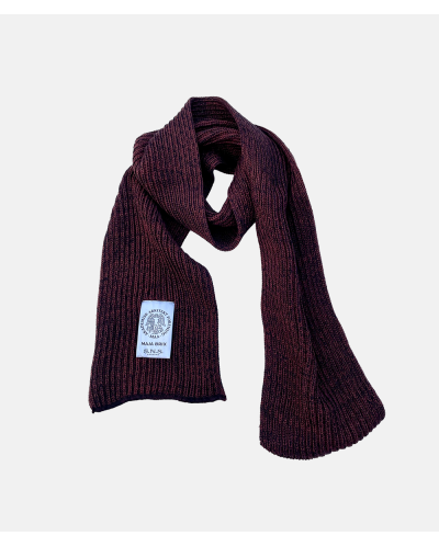 S.N.S. Herning tørklæde Ruby Red With Black Design Maja Brix